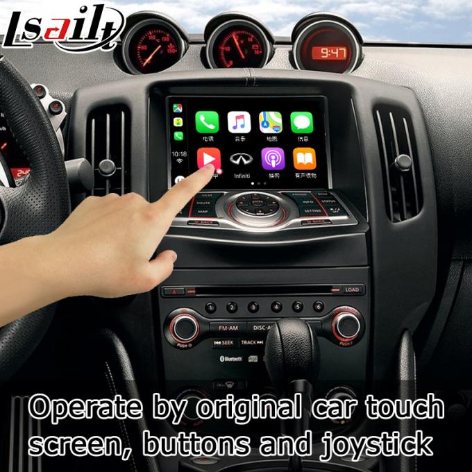 Seamless Wireless Carplay Android Auto Video Interface Nissan 370z 2010