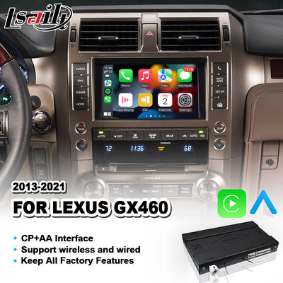Lsailt Wireless Android Auto Lexus Carplay Interface for 2013-2021 GX460
