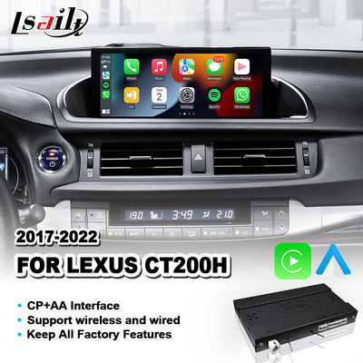 Wireless Carplay &amp; Android Auto Interface for Lexus CT 200h FSport CT 2017-2022
