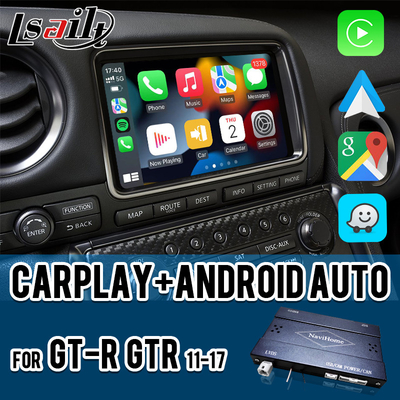 Wireless CarPlay Interface for GT-R GTR R35 2011-2017 Included Android Auto, GPS Navigation, Reverse Camera