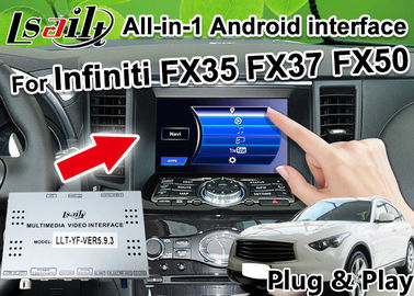 All-in-1 Android Auto Interface for Infiniti FX 35 FX37 FX50 Integration GPS Navigation , apple carplay ,Android auto