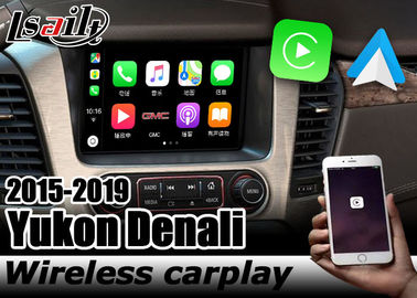 Carplay interface for GMC Yukon Denali android auto interface youtube play by Lsailt Navihome