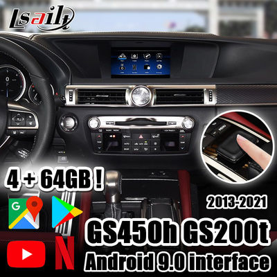 4GB Lexus GS Android Video Interface Control by joystick included NetFlix, CarPlay ,Android Auto for GS450h GS200t