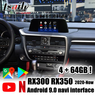 CarPlay/Android Multimedia System Lexus Video Interface support to Play 4K HD Video , Rear Cameras for RX300h RX350