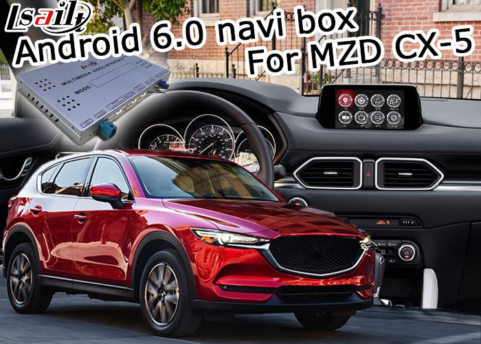 Mazda CX5 video interface Android Box Gps with Mazda origin knob control