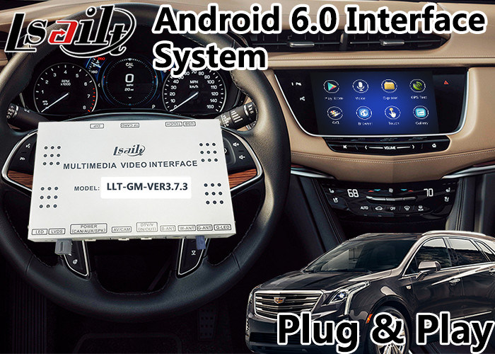 Android 6.0 GPS Navigation Video Interface for Cadillac XT5 / XTS / SRX