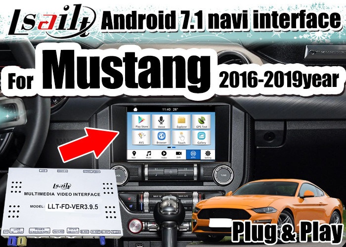 32gb ford navigation interface for mustang ecosport focus edge 2016 2020 sync3 support carplay android auto netflix