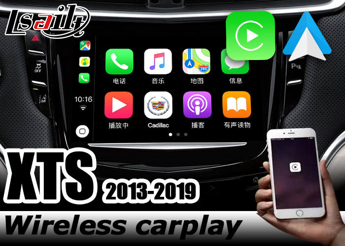 cadillac xts cue system wireless carplay android auto youtube play video interface by lsailt navihome