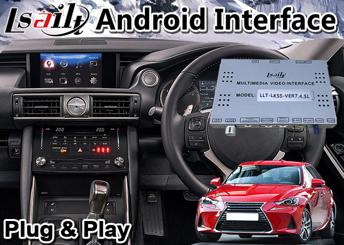 Android Auto Interface Box For 2016 2020 Lexus Is 200t Knob Control Gps Navigation
