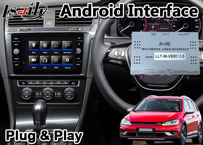 lsailt volkswagen video interface for golf 2014 2020 with mirrorlink google youtube android 9 0