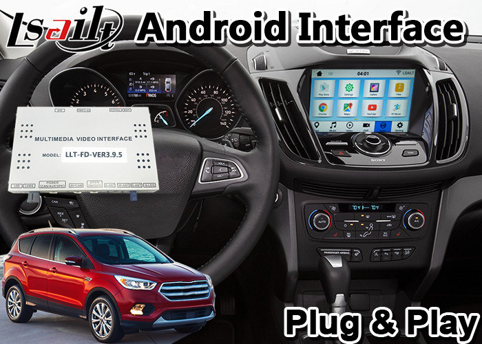 lsailt android 9 0 multimedia video interface for ford escape 2016 2020 sync 3 system car gps