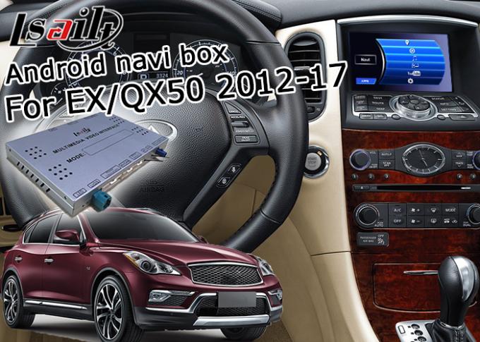 Infiniti QX50 / EX Car Navigation System With Multi Screen Interactive Display