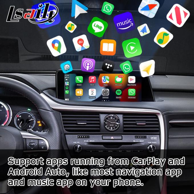 Lexus RX350 RX450h RX200t wireless carplay android auto screen ...