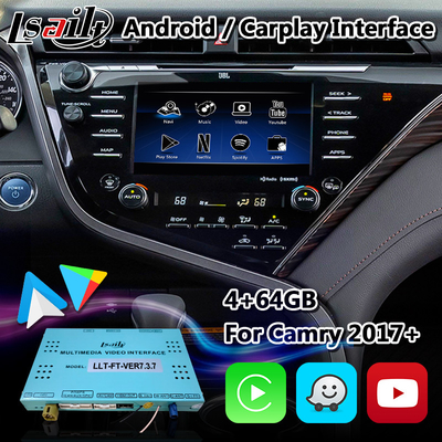 Andorid Carplay Car Navigation Box Multimedia Video Interface For Toyota Camry Fujitsu