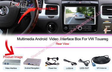 TV Volkswagen Touareg 8 &quot; GPS Navigation Systems Igo / Google Map