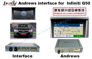 INFINITI Q50 Android Auto Interface With WIFI / Bluetooth 3G / Rearview Camera