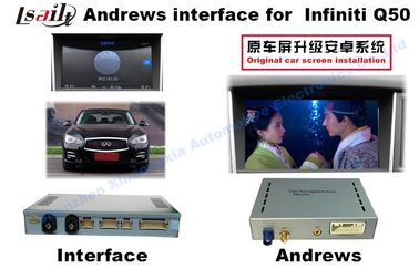 Original Android 4.4 Car Multimedia Interface For INFINITI Q50 / Q60