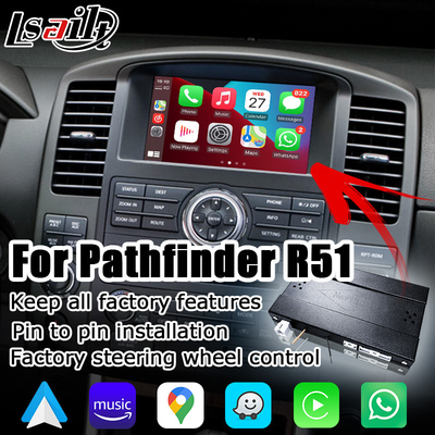 Wireless Carplay Android Auto Interface For Nissan Pathfinder R51 Navara D40 IT08 08IT By Lsailt