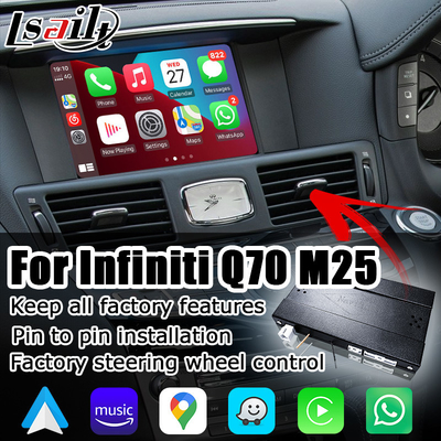 Infiniti Q70 M35 M37 Nissan Fuga wireless carplay android auto solution IT08 08IT