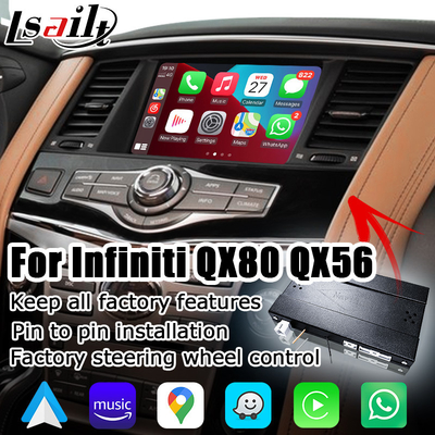 Infiniti QX80 QX56 Z62 wireless carplay android auto multimedia interface IT08