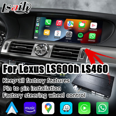 Wireless carplay upgrade for Lexus LS600h LS460 2012-2017 12 display android auto screen mirroring by Lsailt