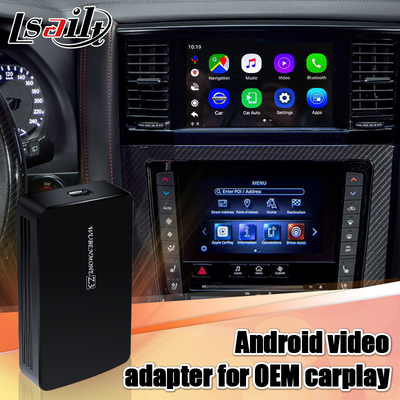 OEM Carplay based Android Interface AI Box For Nissan Patrol Y62 2020