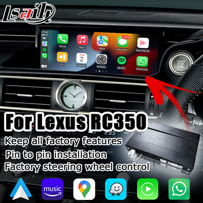 Wireless carplay for Lexus RC RC350 RCF RC200t RC300h RC300 android auto