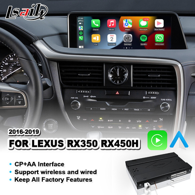 Lexus Carplay Android Auto Interface for RX450H RX350 RX 350 Mouse Control 2016-2019