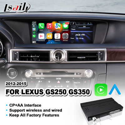 Lsailt Wireless Android Auto Carplay Interface for 2012-2015 Lexus GS 350GS250 GS350