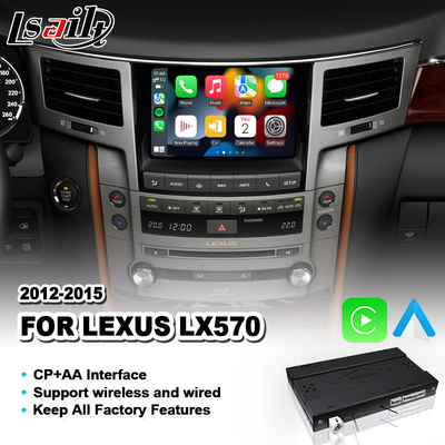 Lsailt Wireless Android Auto Carplay Interface for 2012-2015 Lexus LX 570 LX570
