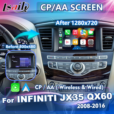 Infiniti JX35 QX60 8 Inch Wireless Carplay Android Auto HD Replacement Screen