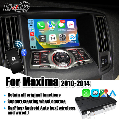 Lsailt Linux CarPlay Android Auto Interface for Nissan Maxima 2010-2014 Infiniti with Mirror Link