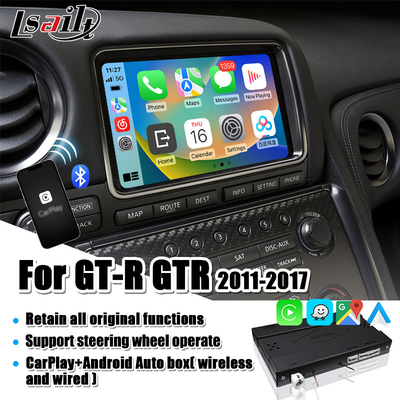 Carplay Interface for Nissan GT-R GTR R35 2008-2017 Integrated Wireless Android Auto, Mirror Link