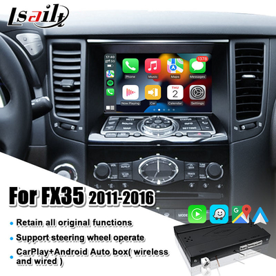 Wireless Apple CarPlay Android Auto Interface Original Screen Upgrade For Infiniti FX Q QX