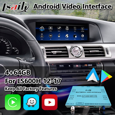 Lsailt Android Multimedia Video Interface for Lexus LS 600H 460 460L AWD F Sport 2012-2017