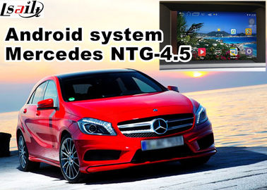 Video Interface Car Navigation Box , Android Gps Navigation Mercedes Benz A Class NTG 4.5 Mirrorlink