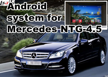 Mercedes benz C class GPS Auto Navigation Systems mirror link 480*800 Android 6.0 7.1