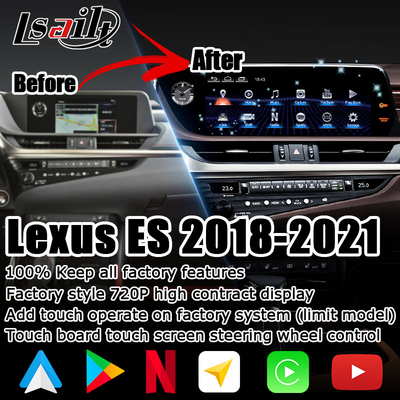 Lexus ES300h upgrade Touch Screen 12.3" Android Auto Carplay by Lsailt