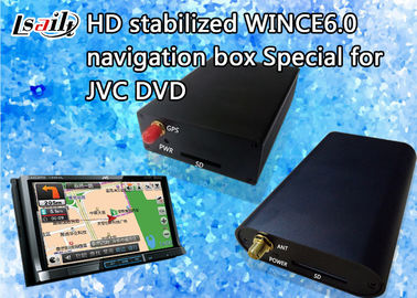 800*480 JVC Car Navigation Box with Bluetooth / Stereo Audio / DVD Player / FM MP3 MP4