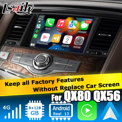 Infiniti QX80 / QX56 Android Auto Carplay Interface base on Qualcomm 8+128