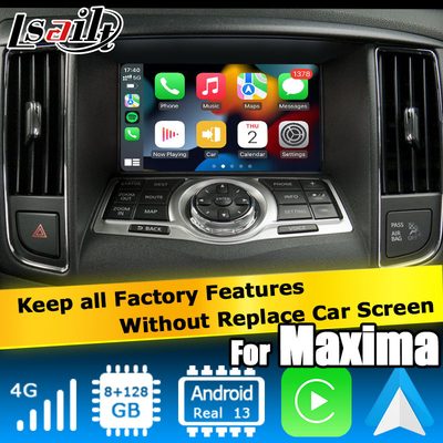 Nissan Maxima A35 Android 13 carplay android auto multimedia video interface
