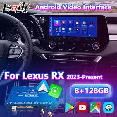 Lsailt Android Carplay Multimedia Video Interface for 2023-Present Lexus RX RX350 RX350h RX450h RX500h AL30