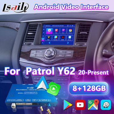 Lsailt Android Multimedia Video Interface for 2020-Present Nissan Patrol Y62 Australian Version
