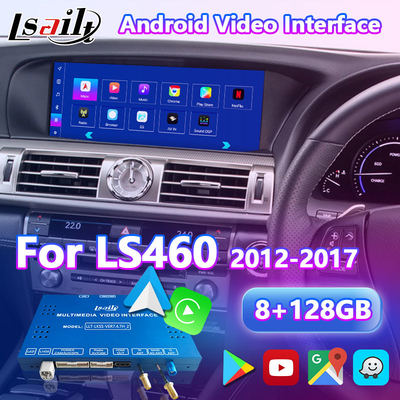 Lsailt 8+128GB Android Multimedia Video Interface for 2012-2017 Lexus LS460 LS 600h 460L