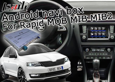 Digital Skoda USB Android Car Interface Rapid Bluetooth With ADAS Lane Monitoring