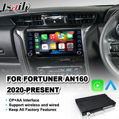 Lsailt Wireless Android Auto Carplay Interface for 2020-Present Toyota Fortuner AN160