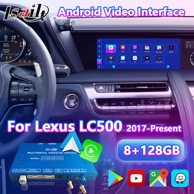 Lsailt Android Carplay Lexus Video Interface for 2017-Present Lexus LC 500h 500 LC500 LC500h
