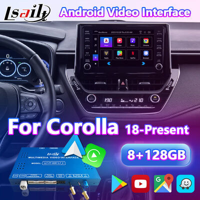 Lsailt Android Carplay Navigation Video Interface Box for 2018-Present Toyota Corolla Auris