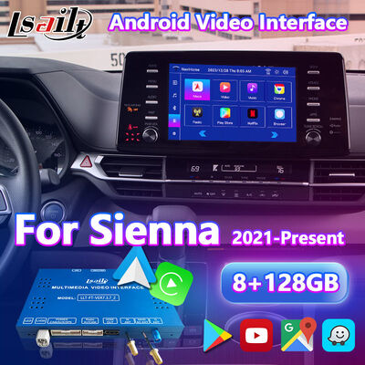 Lsailt Android Carplay Navigation Interface for 2021-Present Toyota Sienna LE XLE XSE