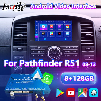 Lsailt Android Carplay Multimedia Video Interface for 2010-2014 Nissan Pathfinder R51